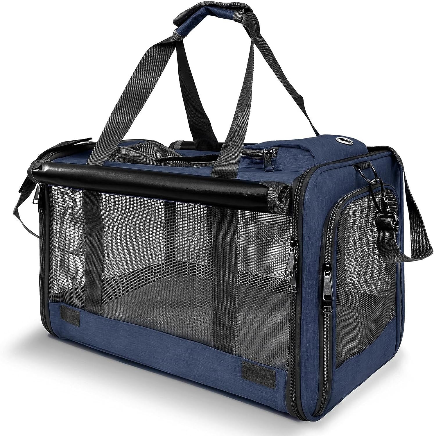 Pet Carrier for Large and Medium Cats, Soft-Sided Pet Carrier for Big Medium Cats and Puppy Dog Carriers Cat Carriers, Pet Privacy Protection Travel Carrier