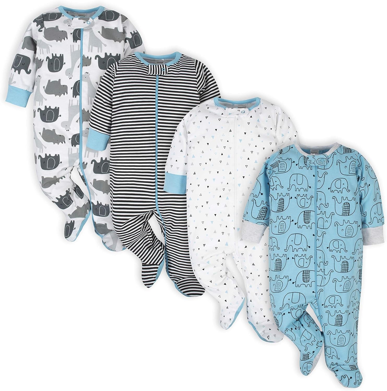 Baby-Boys 4-Pack Sleep &