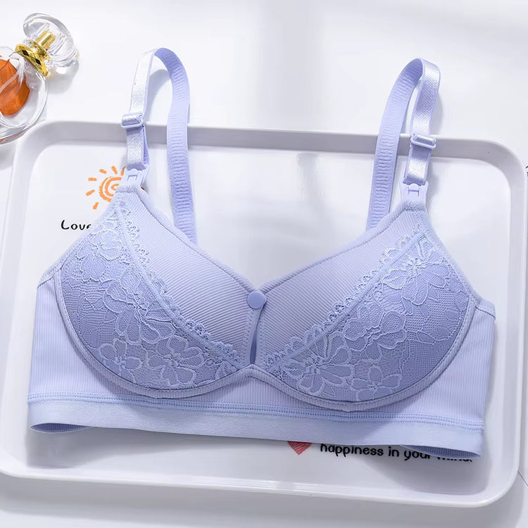 Nursing Bra Breathable Breastfeeding Bras for Pregnant Women Maternity Bra plus Big Size Easy Feeding Soutien Gorge Allaitement