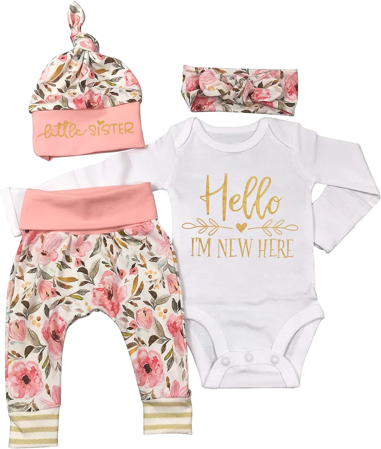 Newborn Baby Girl Clothes Hi I&