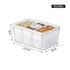 Transparent Fridge Organizer Food Storage Containers Fresh Vegetable Fruit Baskets Refrigerator Storage Box Kitchen Organizer