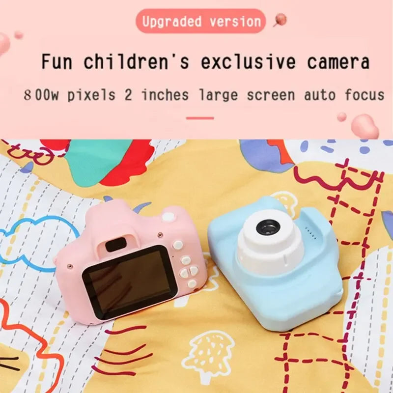 X2 Children Mini Digital Camera Can Take Pictures HD Video Small Camera Photography Children Birthday Gift Kids Toys for Kids