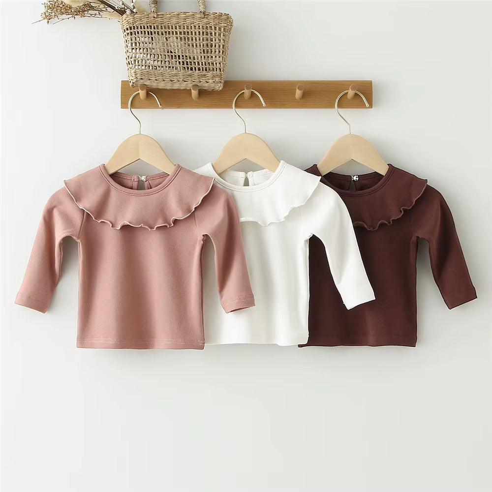 Korean Design Baby Girl Clothes Set Spring Autumn Infant Newborn Baby Girl Clothes Baby Tops Shirt + Dress 2Pcs Baby Girl Outfit