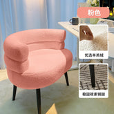 Customized Luxury Cashmere Makeup Chair,Nordic Living Room Armchair,Home Furniture,Leisure Chairs,Bedroom,Computer Sofas,Stool