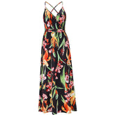 Women Ladies Boho Floral Maxi Dress Cocktail Party Evening Summer Beach Sundress