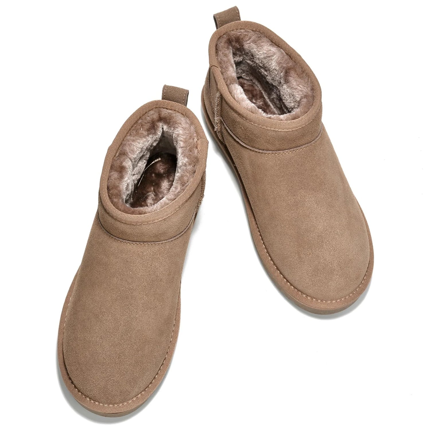 100% Genuine Suede Snow Boots - Ankle Boots for Women (Hippy)