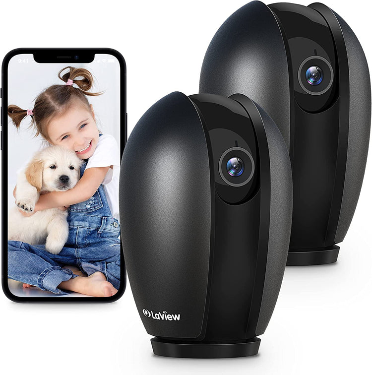 Indoor Security Camera,1080P Home Security Camera with Sound & Motion Detection, 360° Baby Monitor with Phone App, WIFI Pet Camera, 2-Ways Audio, Night Vision, Sd&Cloud Storage,Works with Alexa