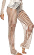 Womens Crochet Net Hollow Out Beach Pants Sexy Swimsuit Cover up Pants