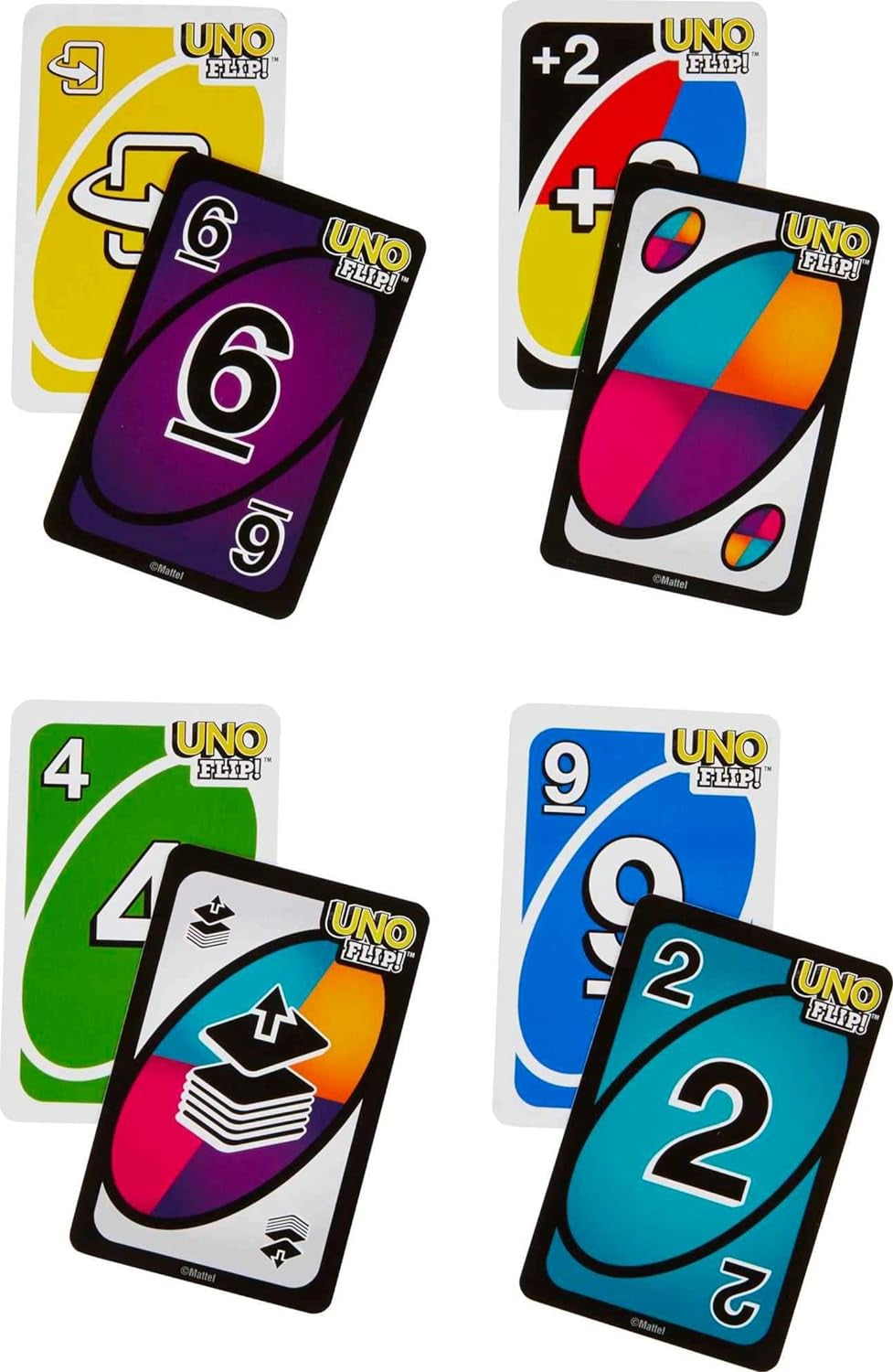 UNO Flip! Card Game for Kids, Adults & Family Night with Double-Sided Cards in Collectible Storage Tin (Amazon Exclusive)