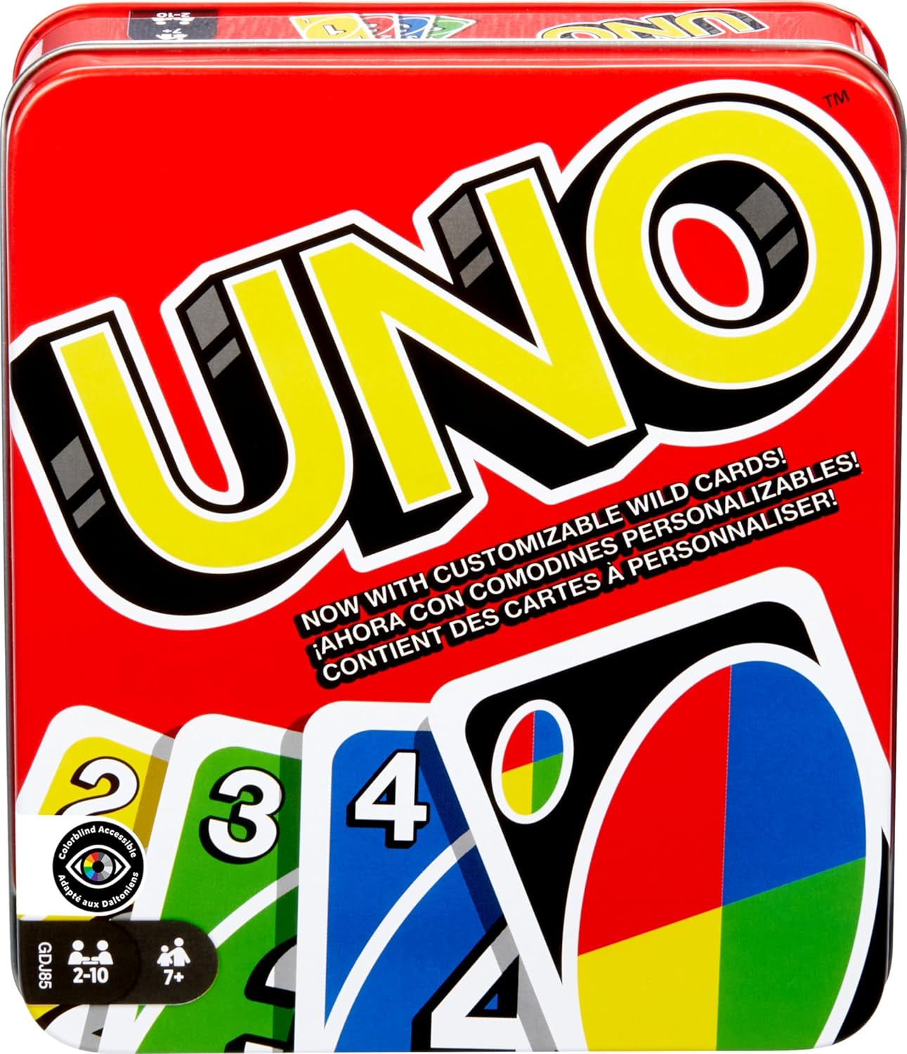 UNO Flip! Card Game for Kids, Adults & Family Night with Double-Sided Cards in Collectible Storage Tin (Amazon Exclusive)