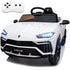 Lamborghini Urus 12V Electric Powered Ride on Car Toys for Girls Boys, Green Kids Electric Vehicles Ride on Toys with Remote Control, Foot Pedal, MP3 Player and LED Headlights, CL61