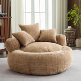 Chenille Armchair Bean Bag Chairs.