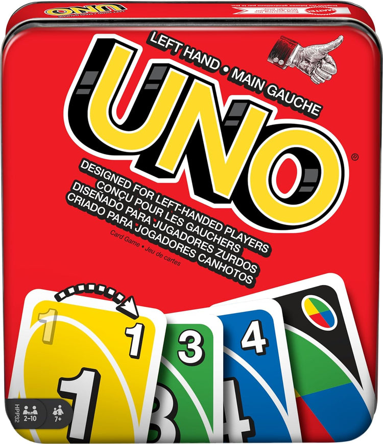 UNO Flip! Card Game for Kids, Adults & Family Night with Double-Sided Cards in Collectible Storage Tin (Amazon Exclusive)