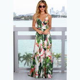 Women Ladies Boho Floral Maxi Dress Cocktail Party Evening Summer Beach Sundress