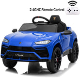 Lamborghini Urus 12V Electric Powered Ride on Car Toys for Girls Boys, Green Kids Electric Vehicles Ride on Toys with Remote Control, Foot Pedal, MP3 Player and LED Headlights, CL61