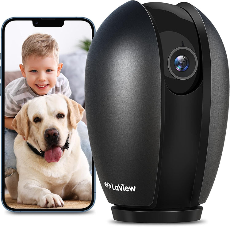 Indoor Security Camera,1080P Home Security Camera with Sound & Motion Detection, 360° Baby Monitor with Phone App, WIFI Pet Camera, 2-Ways Audio, Night Vision, Sd&Cloud Storage,Works with Alexa