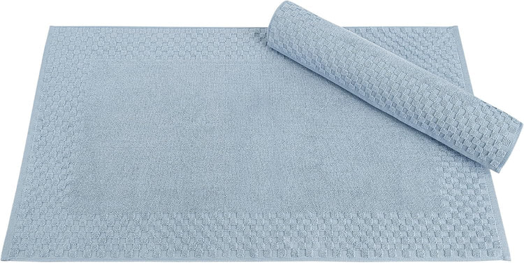 CTT Set of 6-100% Turkish Cotton, Absorbent & Comfy, Includes 2 Bath Towel 2 Hand Towel & 2 Washcloth | (White)