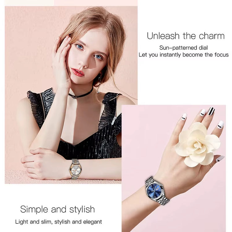 Fashion Women Watches Ladies Top Brand Luxury Waterproof Gold Quartz Watch Women Stainless Steel Date Wear Gift Clock 2021