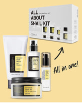 COSRX All about Snail Korean Skincare | TSA Approved Travel Size, Gift Set