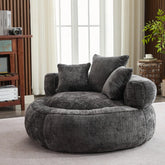 Chenille Armchair Bean Bag Chairs.